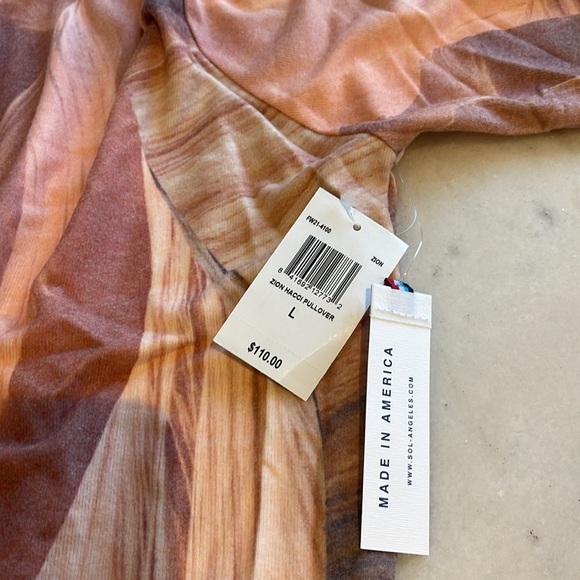 NWT SOL ANGELES HACCI L/S PULLOVER . L - Picture 7 of 7